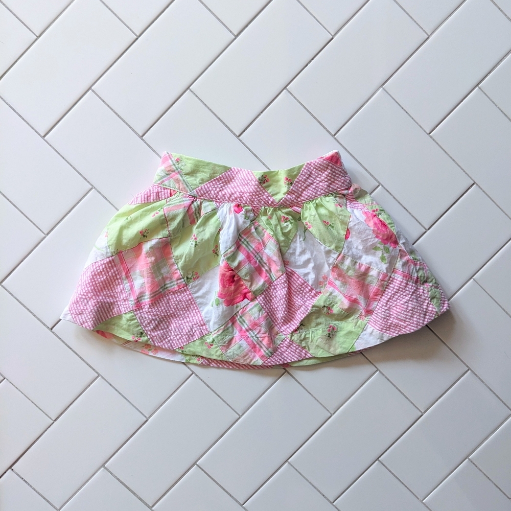 Janie and Jack Strawberry Fields Skirt